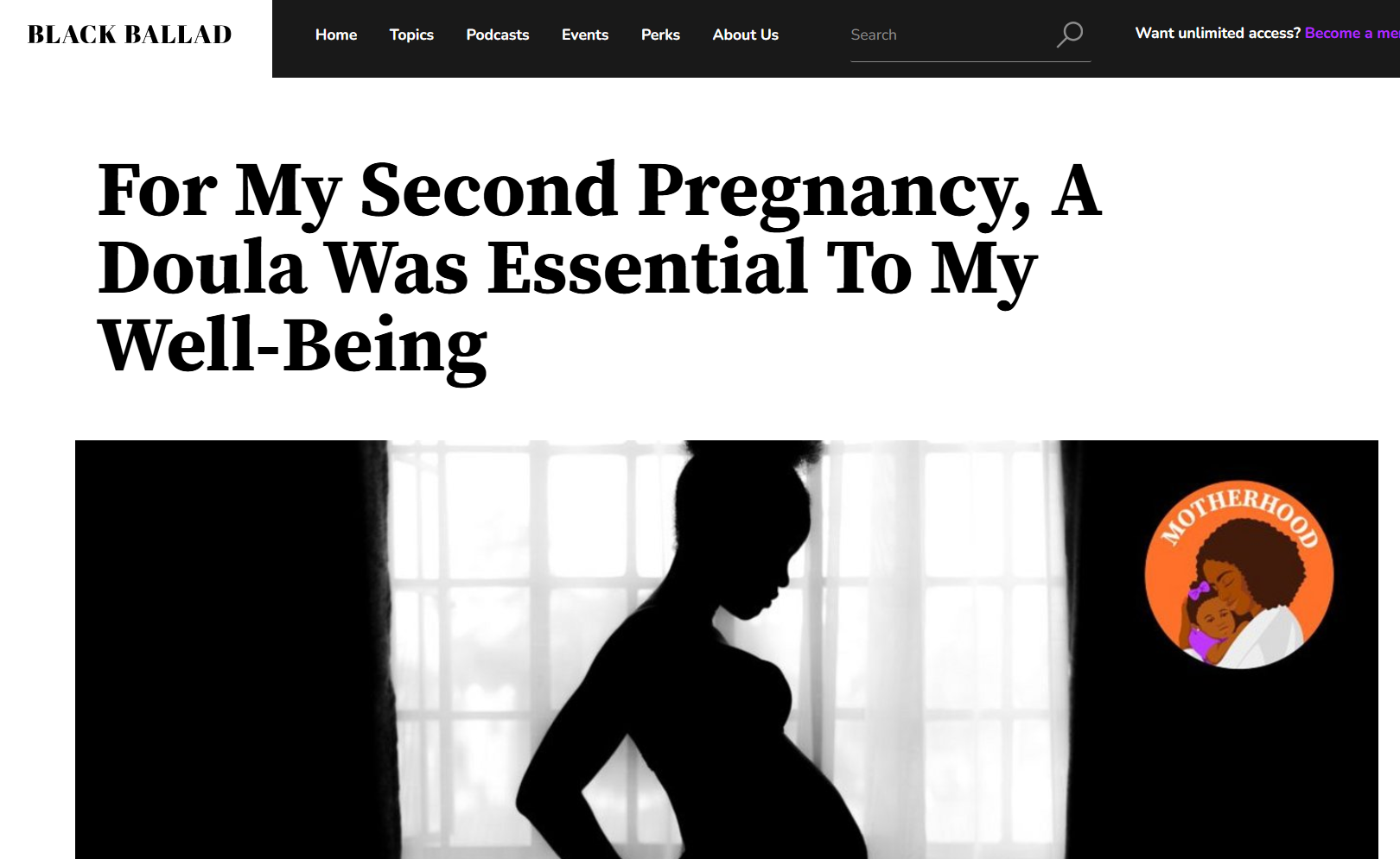 Doula support