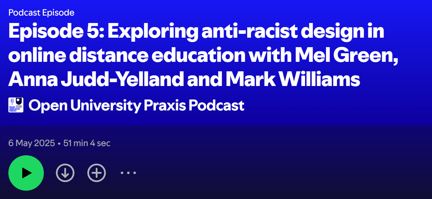 Anti-racist design episode
